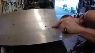 making a new snow shovel