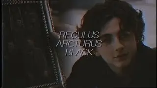 ►an unknown hero; regulus black