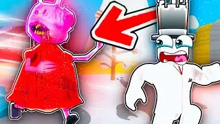 😨*УКРАЛ* ЕДУ У 🐷ПИГГИ И ТЕПЕРЬ ОНА ХОЧЕТ МЕНЯ УБИТЬ!!! | ИГРАЮ В HUNGRY PIG В ROBLOX! / Роблокс
