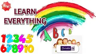Let's Learn Show - Learn ABC , 123 , Colours and Shapes in just 9 minutes- Twinkle TV