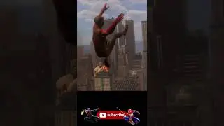 Miles Fighting Sandman Boss Battle Spiderman2 #shorts  #ps5 #spiderman