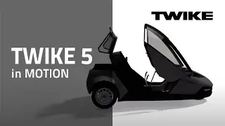 Electric vehicle TWIKE 5 In Motion