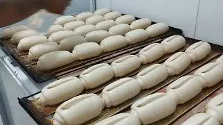 corte padrão do pão francês #cafedamanha #paodoce #bread #doces #paofrances #padaria