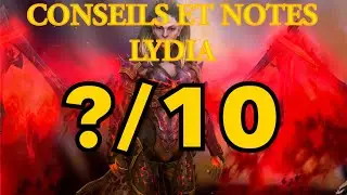 LYDIA : CONSEILS + NOTES / Raid shadow legends fr