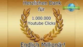 Endlich Millionär - Vielen Dank für 1.000.000 Youtube Clicks - Fahrschule