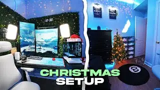 My ULTIMATE $12,000 Christmas Gaming Setup + PC GIVEAWAY!
