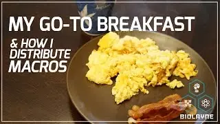 My go to Breakfast & How I Distribute Macros