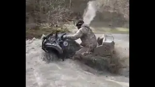 ✅Началося🙈🚜💤Толян рвет лужи на заднем🤘