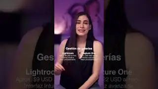 ¿Lightroom o Capture One? Dos de las mejores apps para edición de fotografía 📸 #fotografia
