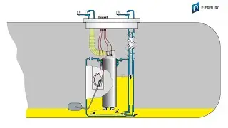 Tank indicator faulty. Has the cable become detached from the fuel module?