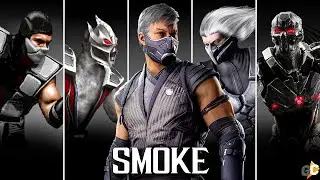 Mortal Kombat SMOKE Evolution 1995-2023 | 2K 60 FPS