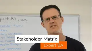 Stakeholder Matrix - BA Techniques - Expert BA