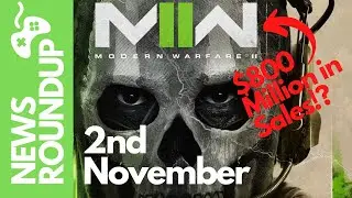 Modern Warfare 2 makes $800mil... GoW Ragnarok Preload...  PS VR2 Launches at $549 | Gaming News