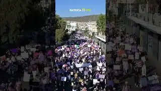Miles de mujeres marchan este 