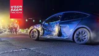 TEEN CAUGHT LYING ABOUT CRASHING A TESLA