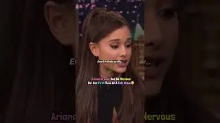 Ariana Grande’s First Ever Talk Show Appearance