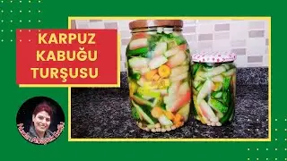 karpuz kabuğu turşusu/turşu nasıl yapılır/turşu tarifi