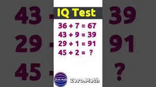 Mind-Boggling Math Puzzle | Can You Solve It? #maths #mathtrick #shorts #question #puzzle