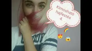 🎨💇‍♀️Kimosható hajfestés #4