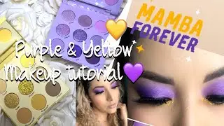 Purple & Yellow | my tribute to Kobe | GRWM |