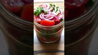 Pickled tomatoes for now, super recipe!