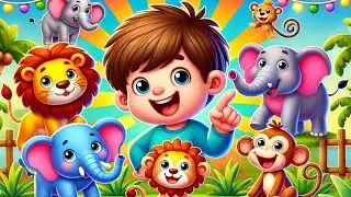 Discover All Kinds of Animals 🦁🐘 | Fun Facts, Sounds & Habitats 🌍 | Educational Video for Kids