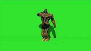 Thanos dance Green Screen