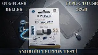 OTG FLASH BELLEK TYPE C TO USB 32GB #İşbirliği