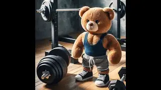 From Bullied to Buff: Teddy's Transformation #teddybear #transformation