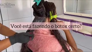 BOTOOX EM UM CABELO MUITO CHEIO | LISO PERFEITO DE PRIMEIRA EM UM CABELO GROSSO