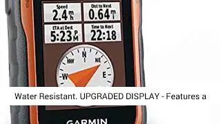 Garmin eTrex 20x - Handheld GPS Navigator - Enhanced Memory and Resolution - 2.2-inch Color - REVIEW
