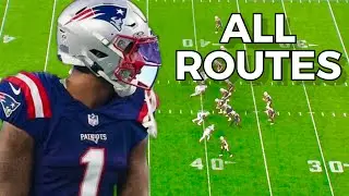 Ja'Lynn Polk EVERY ROUTE Full Rookie NFL Preseason