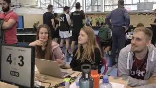 Florbalový turnaj medzi UPeCe-čkami v UPeCe Bratislava 14-16. apríl 2023