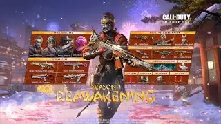 *NEW* Codm Battle Pass Characters & Guns Skins | Season 1 Reawakening