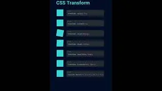 CSS Transform 