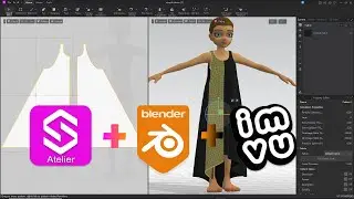 Style3D Atelier  - Make A Simple Dress