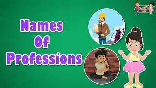 Names of Profession | Learn Name of Profession | KooBoo | Occupation | English Kids Learning