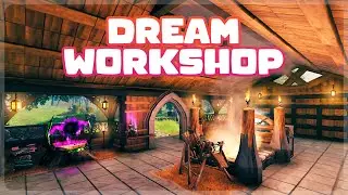 How to Build an Organised Workshop + Storage | Valheim