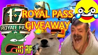 ROYALPASS GIVEAWAY  |  PUBGMOBILE.EXE  with D4 DEADPOOL