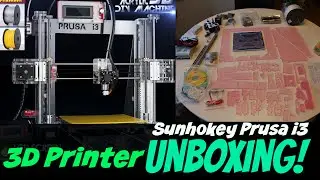 Sunhokey Prusa i3 3D Printer |  Unboxing