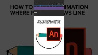 How to create a PENCIL ANIMATION? ✏️📏 #2danimation #pencilanimation #simpleanimation