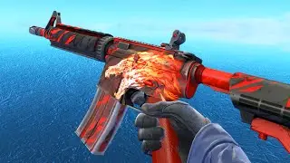 MOSTRANDO TODAS AS SKINS DO MEU INVENTÁRIO! - CS:GO
