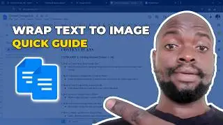 How to wrap text to an Image in Google Doc