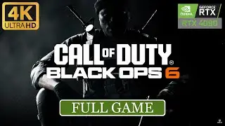Call of Duty: Black Ops 6 - Full Game Walkthrough [RTX 4090 4K 60FPS] -No Commentary