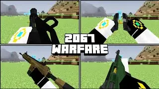 Update!! 2067 Warfare Addon For Minecraft PE/Bedrock 1.21