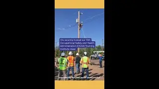 We recently hosted our 10th OSHA Training Institute class!