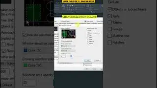 Selection Colors in AutoCAD 
