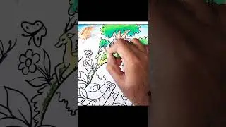 🌎 Nature🌲 Conservation 🌞 Drawing #shorts