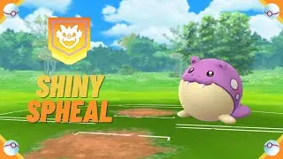 A Wild ✨ Shiny Spheal ✨ Appeared! [Pokemon GO] #shorts