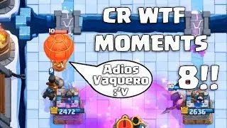 Clash Royale WTF Moments 8 !! | Pepegames